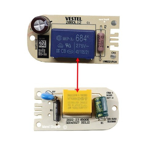 Vestel SMEG Gorenje LED Platine Kühlschrank 32051997 32042482 824610991 32045527