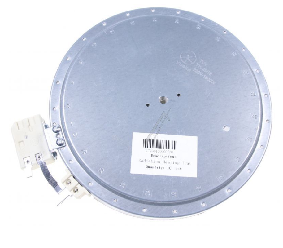 Midea YK-200S STRAHLUNGSHEIZKÖRPER, 1800W Kochfeld 17466100000750  Original