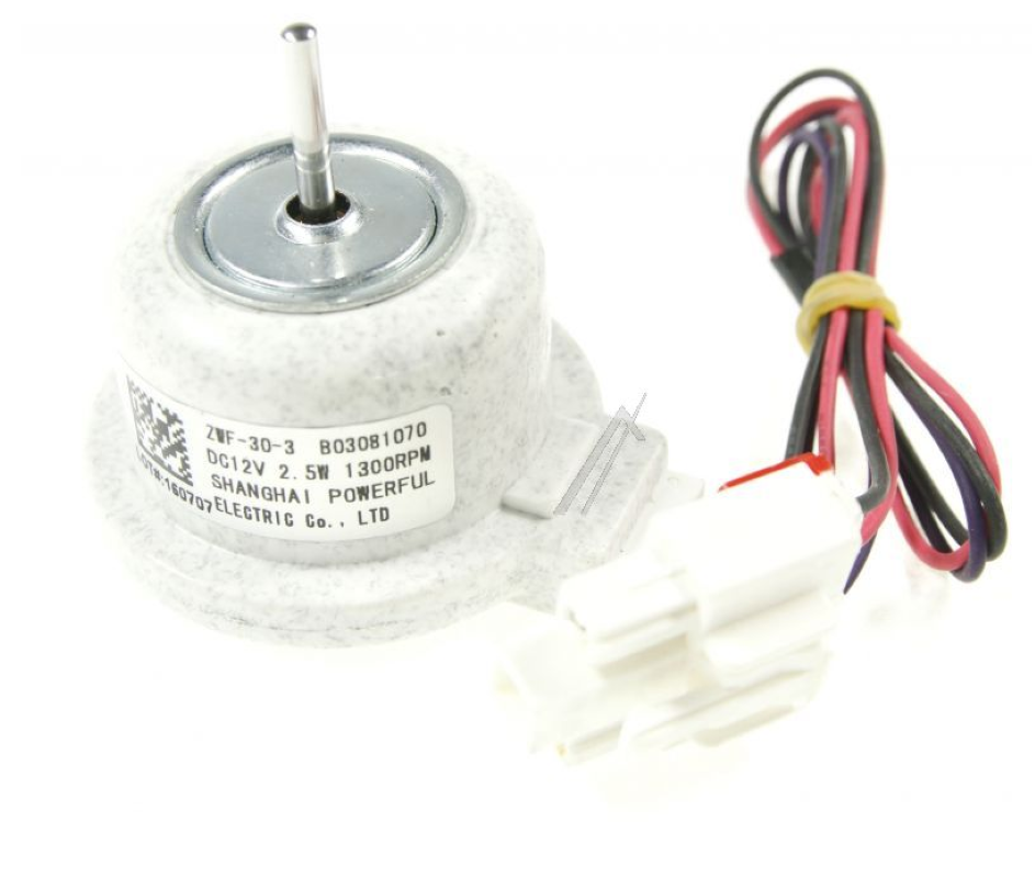 Gorenje ZWF-30-3 B03081070 LÜFTERMOTOR, 12VDC, 2,5W HK1629352 Original