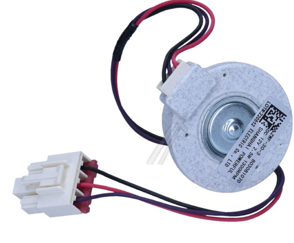 Gorenje ZWF-30-3 B03081070 LÜFTERMOTOR, 12VDC, 2,5W HK1629352 Original